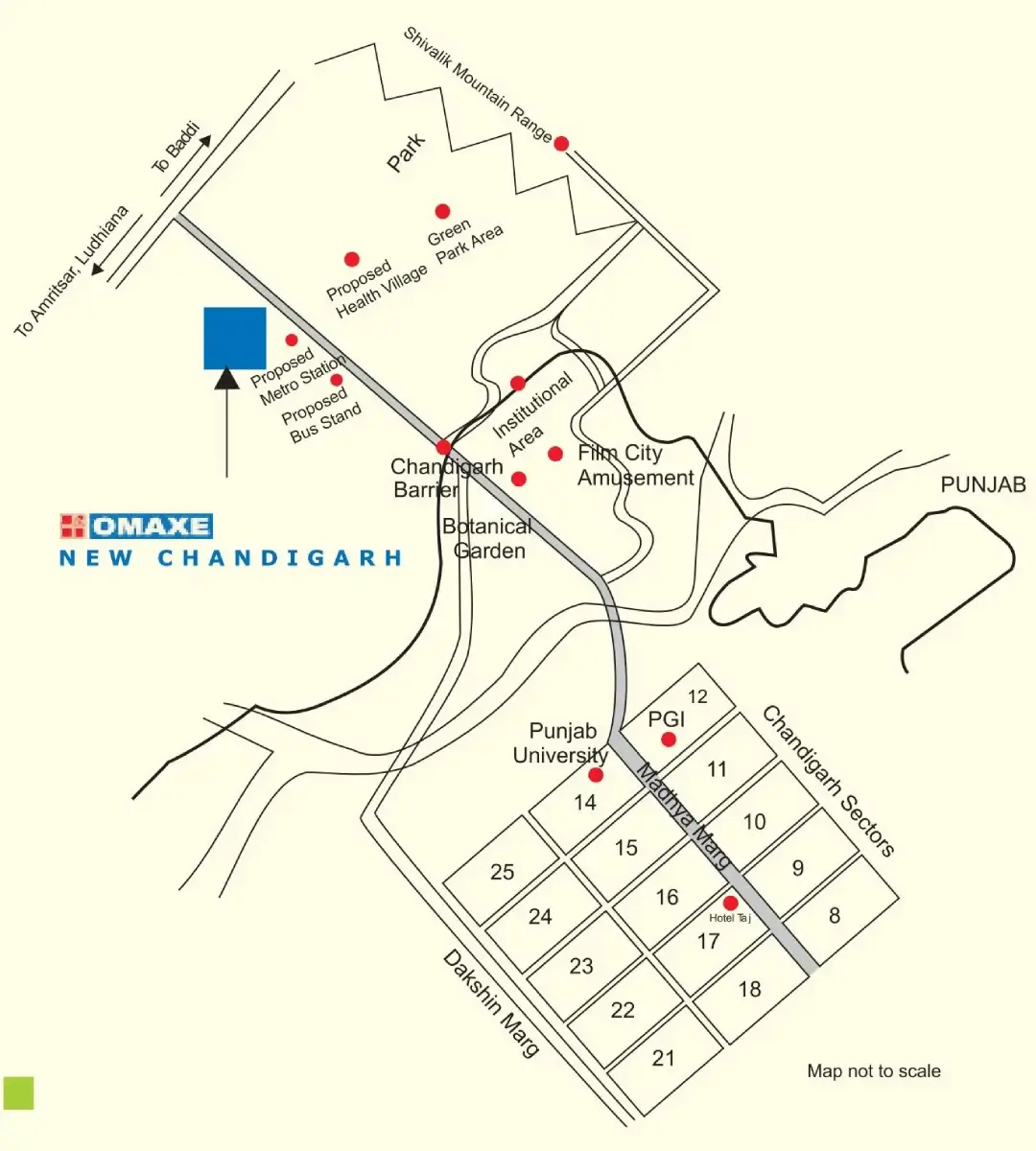 Omaxe Plots Floor Plan Img
